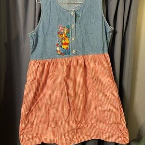 Vintage women’s Denim Winnie the Pooh Dress